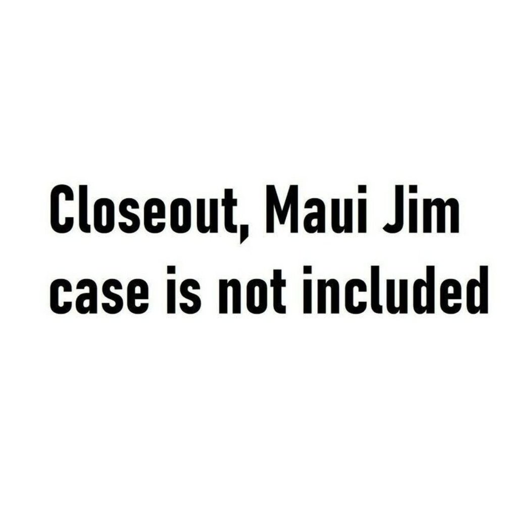 Maui Jim Wassup MJ 123-02W Wrap Black Polarized Sunglasses Gray Lens 60.5mm (A) - Picture 7 of 7